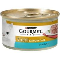 کنسرو گربه پته ماهی تن برند Gourmet گورمت 85 گرمی