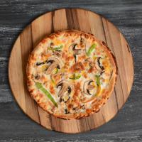 پیتزا مرغ و قارچ 23 سانتی متری