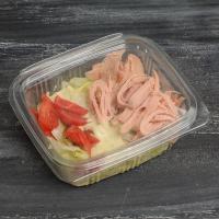 سالاد ژامبون یک نفره سالاد ژامبون یک نفره