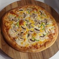 پیتزا ژامبولینا ایتالیایی 2 نفره (32 سانتی متری)