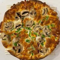 پیتزا چیکن باربیکیو ایتالیایی دو نفره (32 سانتی متری)