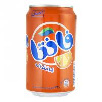 نوشابه قوطی فانتا پرتقالی