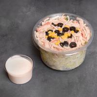سالاد ژامبون مرغ