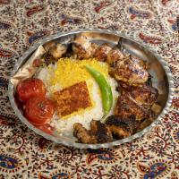 چلو جوجه کباب با استخوان