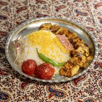 چلو جوجه کباب بی استخوان