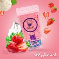 شیک توت فرنگی خامه