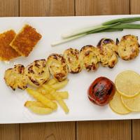 چلو جوجه کباب حلزونی فیله