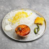 چلو خورشت قیمه بادمجان