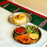 زرشک پلو با مرغ