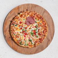 پیتزا بیکن گوشت آمریکایی یک نفره