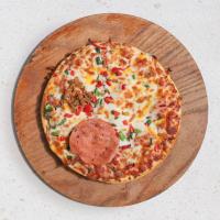 پیتزا یونانی آمریکایی یک نفره