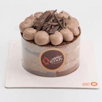 کیک دونفره مغزدار شکلاتی