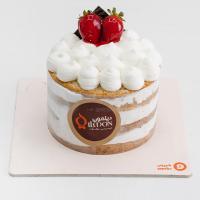 کیک دونفره مغزدار وانیلی