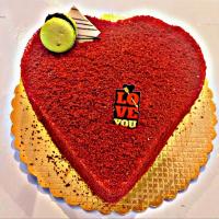 کیک ردولوت قلب کوچک