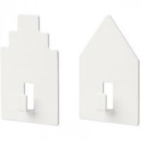 قلاب آویز ایکیا طرح خانه مدل TIPPVAGN بسته 2 عددی