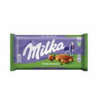 شکلات تابلت با مغز فندق کامل میلکا