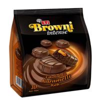 مینی کیک براونی اتی با مغز کارامل