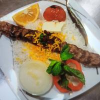 چلو کباب کوبیده