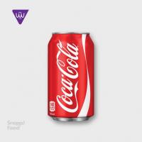 نوشابه قوطی کوکا کولا