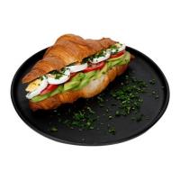 کروسان تخم مرغ و پنیر گودا