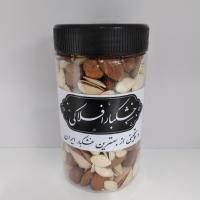 آجیل 3 مغز خام + تخمه کدو خام قوطی