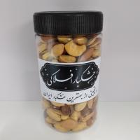 آجیل چهارمغز شور + تخمه کدو دو آتیشه قوطی