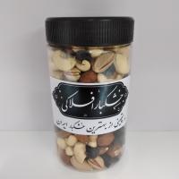 آجیل چهار مغز خام+مویز افغان قوطی