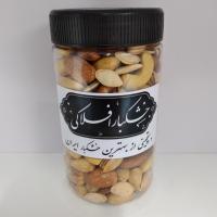 آجیل سه مغز شور (هندی) + تخمه کدو نمکی قوطی