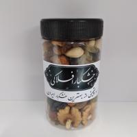 آجیل گردو نوع 1 + 3 مویز  قوطی