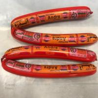 هات داگ ۷۰ درصد آندره 500 گرم - پروتئین مایلس