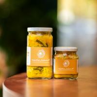 کلم ترش زردچوبه