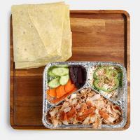 صحن شاورما مرغ پرسی