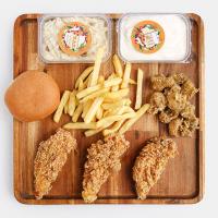 فیله مرغ سوخاری سه تکه