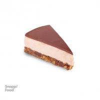 چیز کیک تافی بادام زمینی