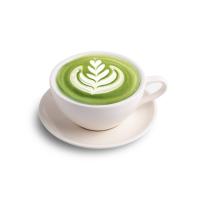 ماچا لاته گرم