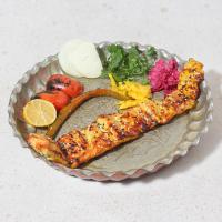 خوراک جوجه کباب زعفرانی