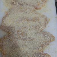 شنیسل سینه بوقلمون سوخاری با آرد kfc با ادویه هایی مخصوص