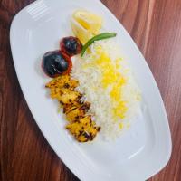 چلو جوجه کباب بدون استخوان اقتصادی