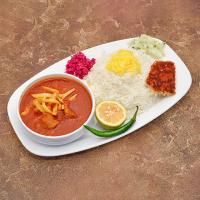 چلو خورشت قیمه سیب زمینی