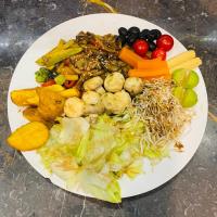 خوراک سبزیجات پخته