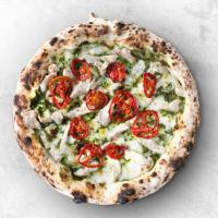 پیتزا چیکن پستو ایتالیایی