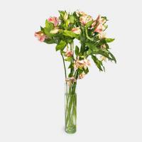 دسته گل آلسترومریا صورتی