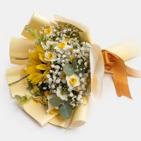 دسته گل آفتاب گردان و 2 نرگس