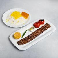 چلو کباب لقمه