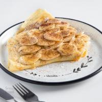 کرپ کره بادام زمینی و موز