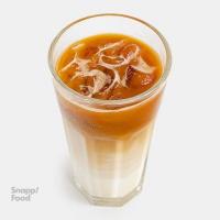 آیس لاته با شیر گیاهی