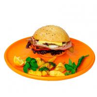 چیز ژامبون برگر