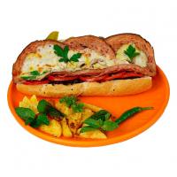 ساندویچ ژامبون گوشت تنوری