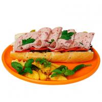 ساندویچ ژامبون گوشت سرد