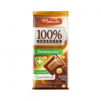 تابلت 100% شارژ شکلات شیری و کریسپی پوبدا 